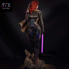 Mara Jade STL - Star Wars - 3D Print Model