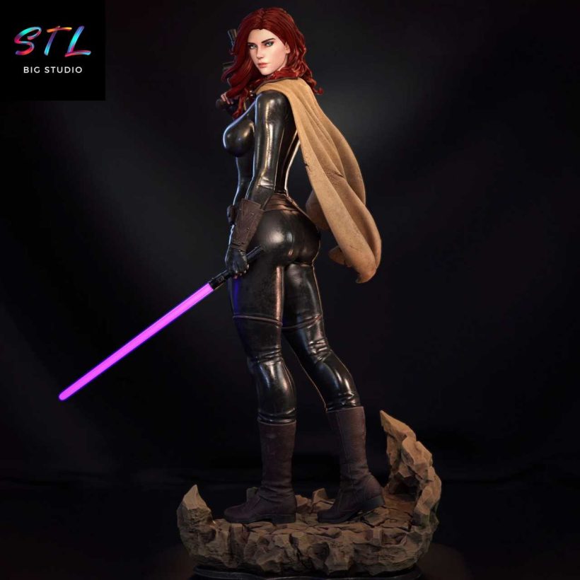Mara Jade STL - Star Wars - 3D Print Model