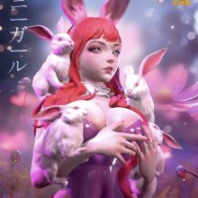 Bunny Girl - STL 3D print files