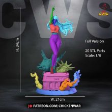 Chainsaw Man Yoru War Devil - STL 3D print files