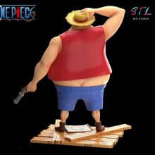 Demalo Black STL - One Piece - Fake Luffy for 3D Printing