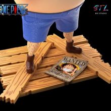 Demalo Black STL - One Piece - Fake Luffy for 3D Printing