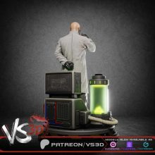 Hugo Strange - STL 3D print files