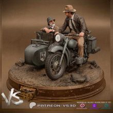 Indiana Jones Diorama - STL 3D print files