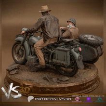 Indiana Jones Diorama - STL 3D print files