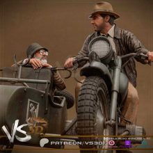 Indiana Jones Diorama - STL 3D print files
