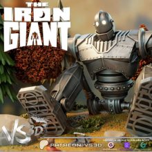 Iron Giant - STL 3D print files
