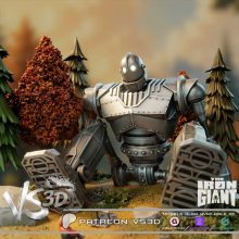 Iron Giant - STL 3D print files