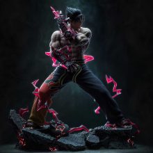 Jin Kazama STL + Bust - Tekken