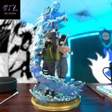 Kakashi vs Zabuza STL - Naruto - Diorama for 3D Printing