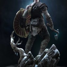 Kratos STL 11 + Bust - God of War
