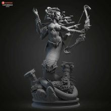 Lady Vashj STL + NSFW - Warcraft