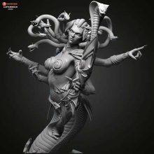 Lady Vashj STL + NSFW - Warcraft