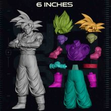 Life Size Goku - STL 3D print files