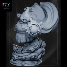 Majin Buu STL - Dragon Ball - 3D Printing Figure