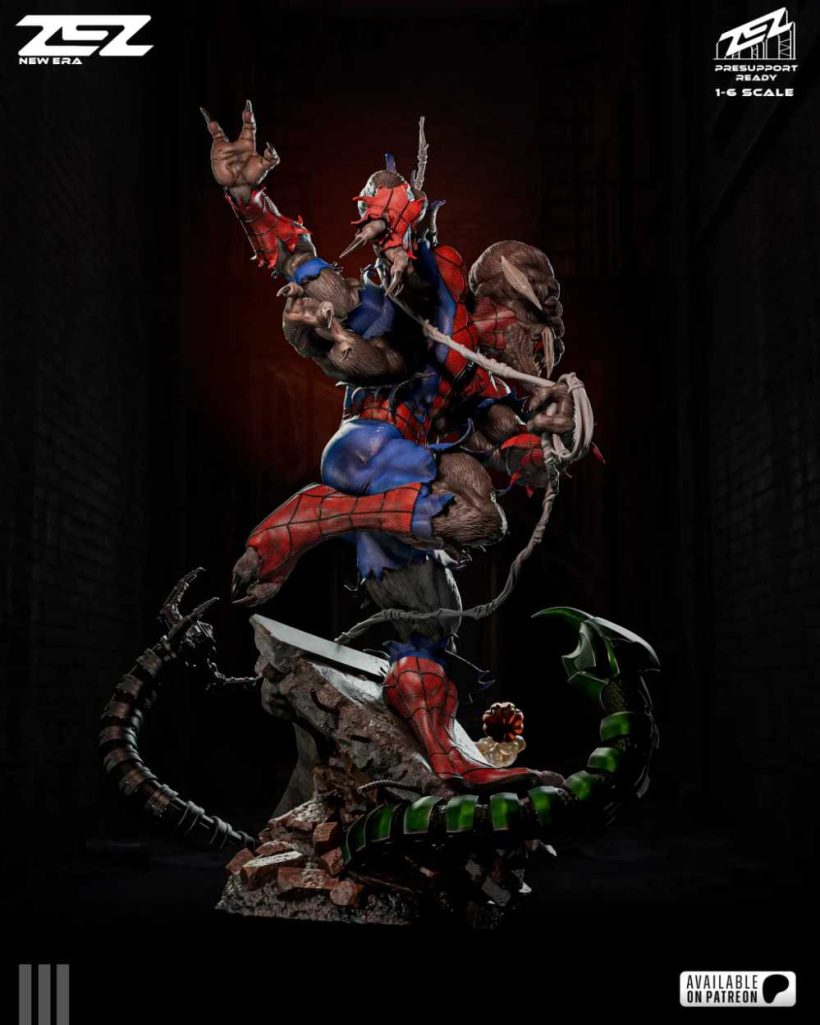 Man Spider - STL 3D print files