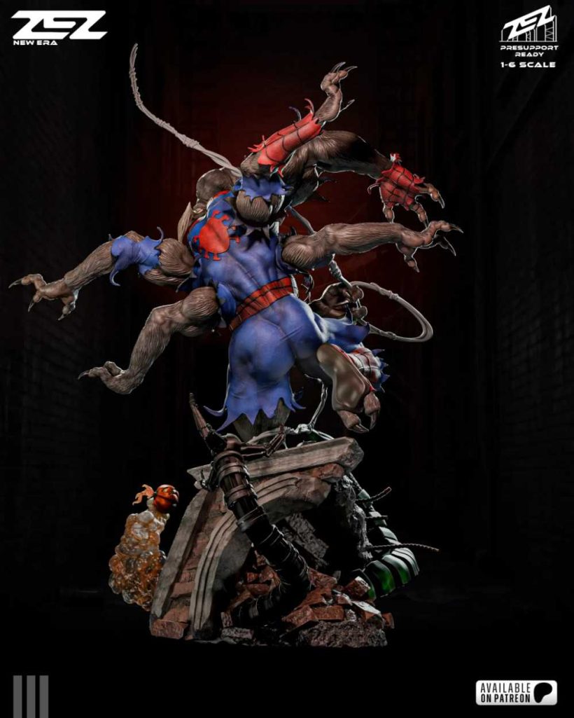 Man Spider - STL 3D print files