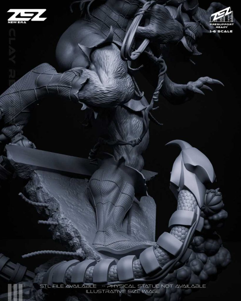 Man Spider - STL 3D print files