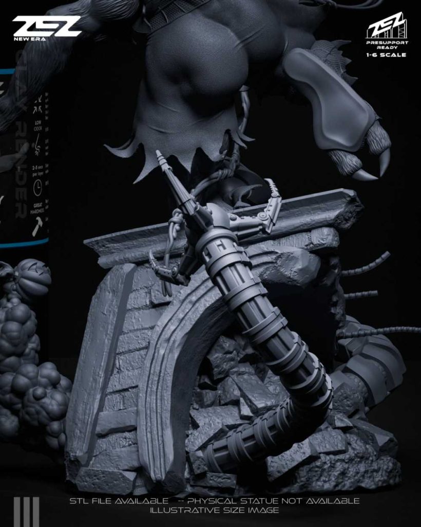Man Spider - STL 3D print files