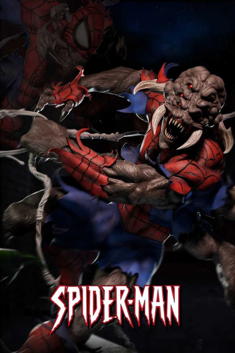 Man Spider - STL 3D print files