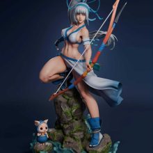Mina Majikina Samurai Shodown - STL 3D print files