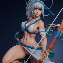 Mina Majikina Samurai Shodown - STL 3D print files