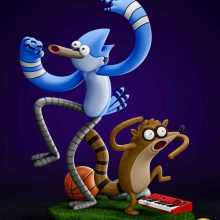 Mordecai Rigby Regular Show - STL 3D print files