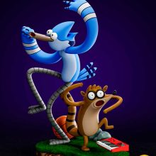 Mordecai Rigby Regular Show - STL 3D print files