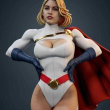 PowerGirl - STL 3D print files