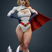 PowerGirl - STL 3D print files