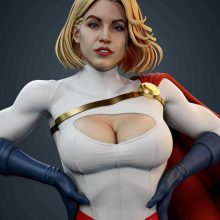 PowerGirl - STL 3D print files