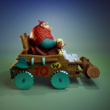 Rufus Sawtooth - STL 3D print files