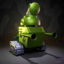 Sergeant Blast and The Private Meekly - STL 3D print files