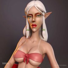 SOLANA GETTING SOME NSFW - STL 3D print files