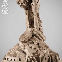 The Wasp Sculpture - STL 3D print files