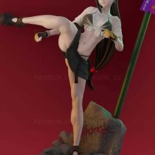 Tifa Final Fantasy VII - STL 3D print files