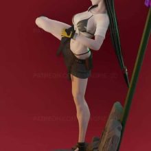 Tifa Final Fantasy VII - STL 3D print files