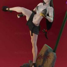 Tifa Final Fantasy VII - STL 3D print files