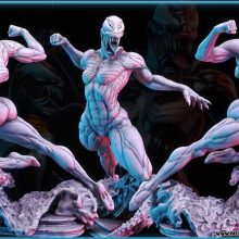 Venom Girl - STL 3D print files