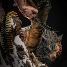 Wolverine Statue - STL 3D print files