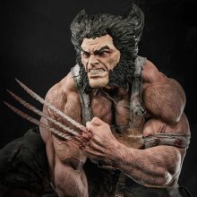 Wolverine Statue - STL 3D print files