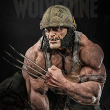 Wolverine Statue - STL 3D print files