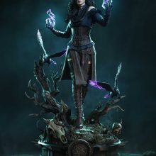 Yennefer of Vengerberg STL 5 + Bust - The Witcher