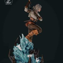 Ciri STL 5 + Bust + Extras - The Witcher