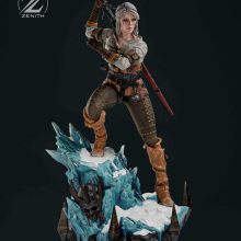 Ciri STL 5 + Bust + Extras - The Witcher