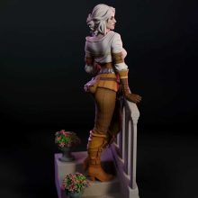 4216 Ciri NSFW - Witcher - STL 3D Print Files X 3D Animations