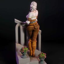 4216 Ciri NSFW - Witcher - STL 3D Print Files X 3D Animations