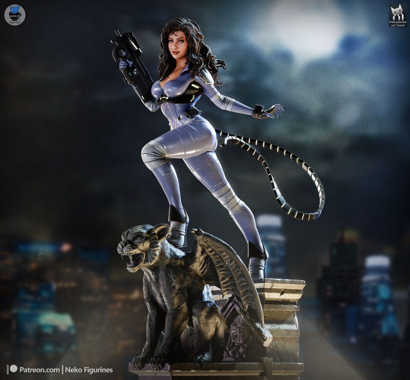 Catwoman Absolute - 3D print model