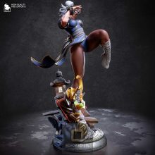 5354 Chun-Li - Street Fighter - STL 3D Print Files