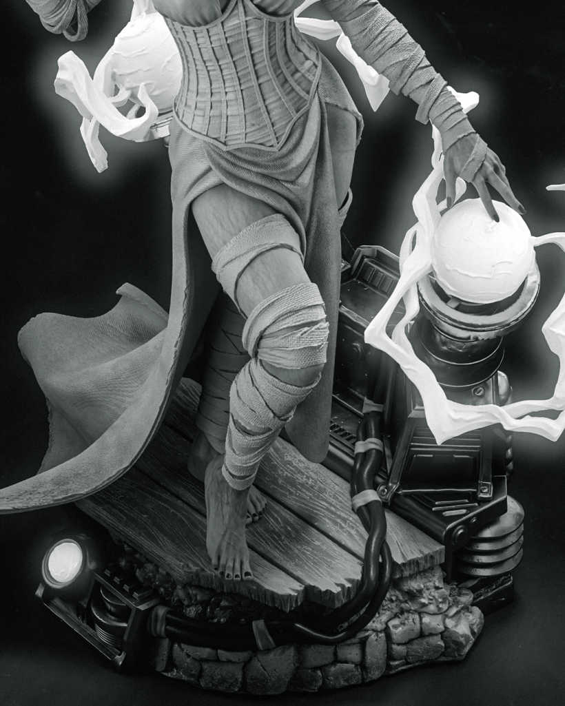 Frankenstein Bride - 3D print model-2
